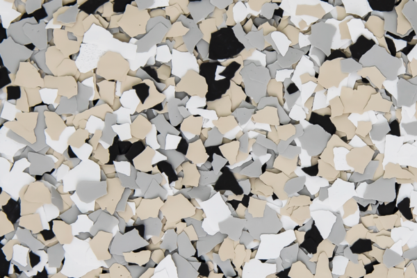 Up close flake color: Cabin Fever