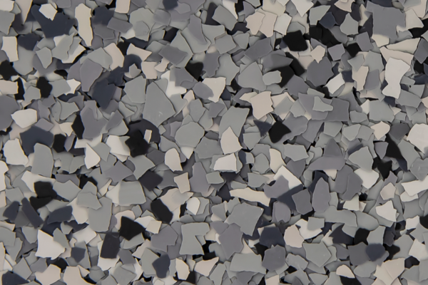 Up close flake color: Nightfall