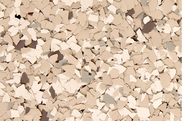 Up close flake color: Safari